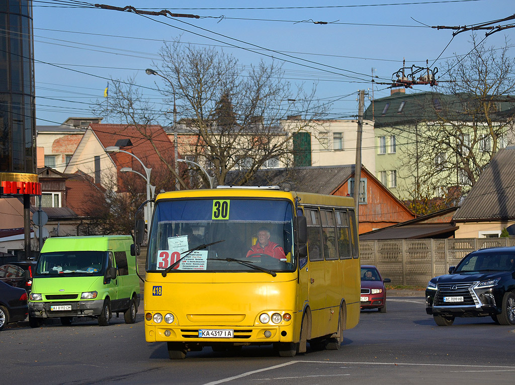 Волынская область, Богдан А09201 № KA 4317 IA