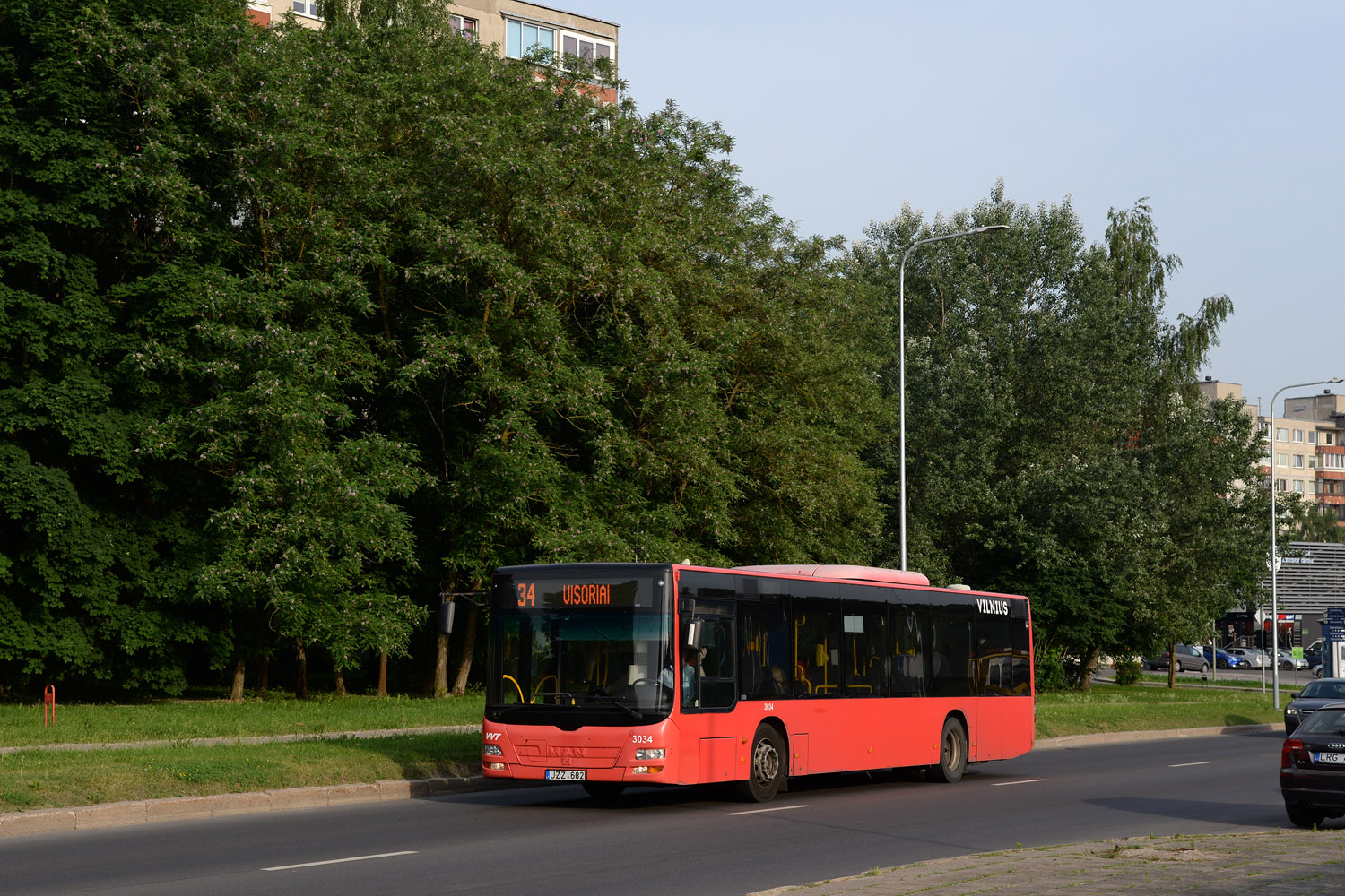 Литва, MAN A21 Lion's City NL273 № 3034