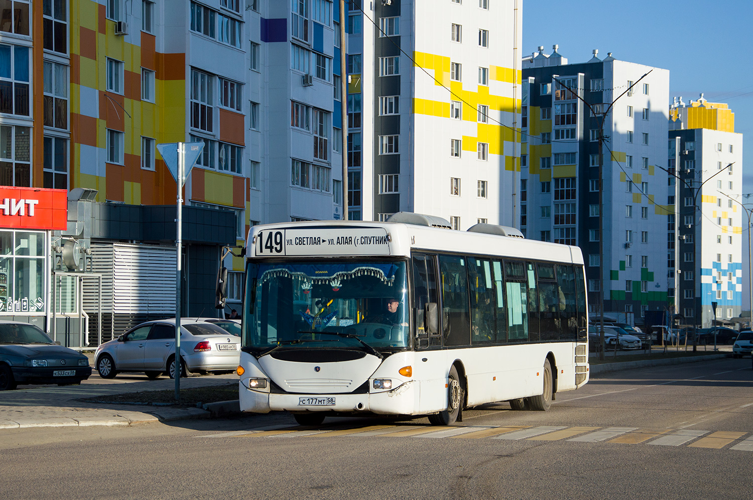 Пензенская область, Scania OmniLink I (Скания-Питер) № С 177 МТ 58