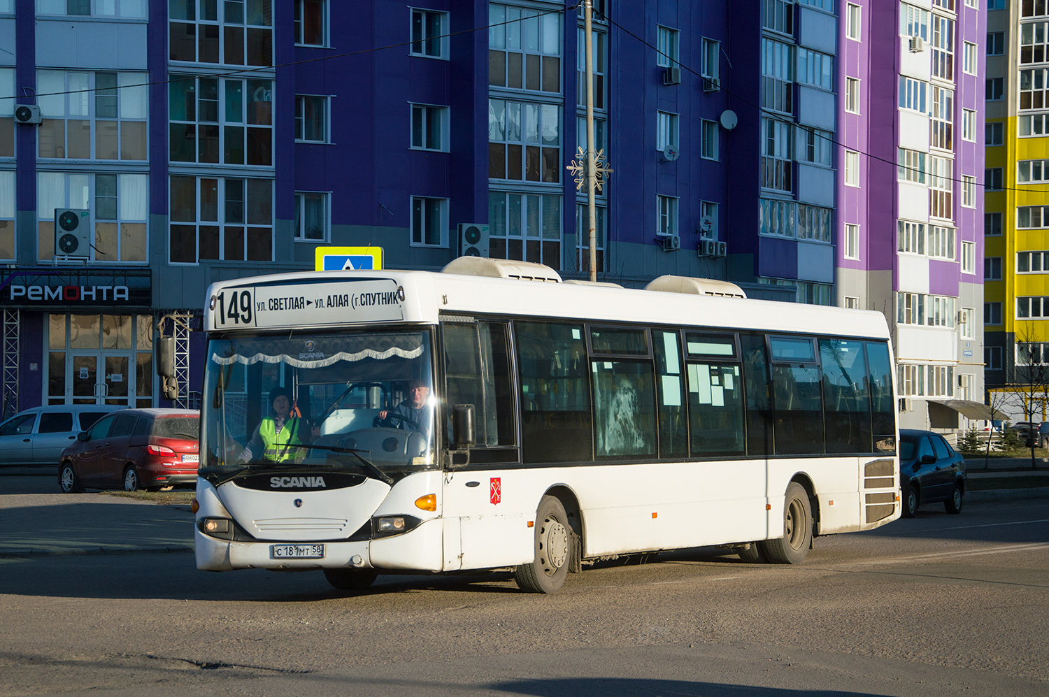 Пензенская область, Scania OmniLink I (Скания-Питер) № С 181 МТ 58