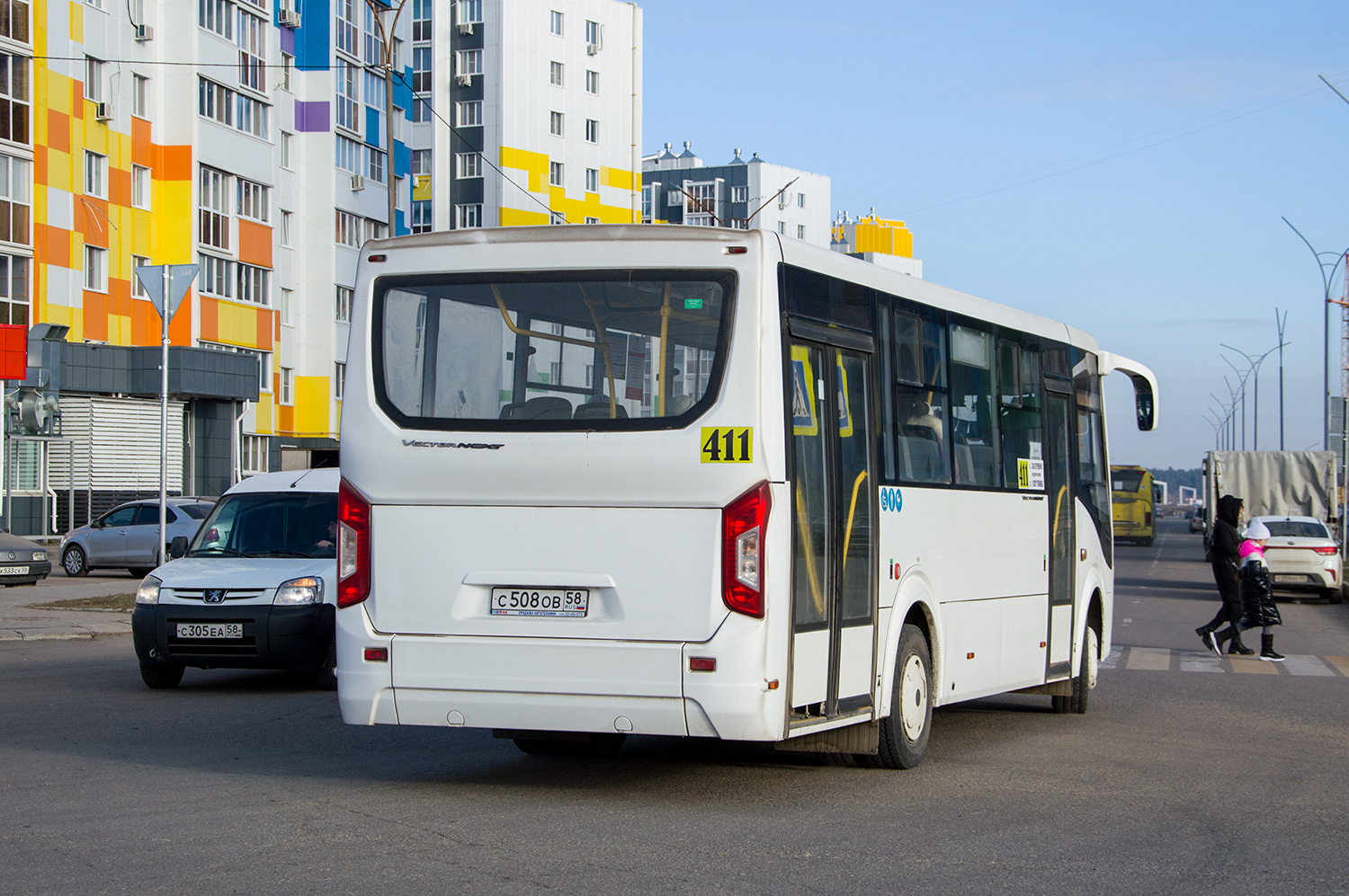 Penza region, PAZ-320415-04 "Vector Next" Nr. С 508 ОВ 58