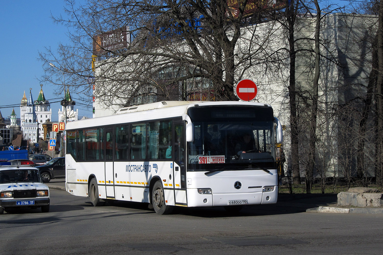 Όμπλαστ της Μόσχας, Mercedes-Benz O345 Conecto H # 1166