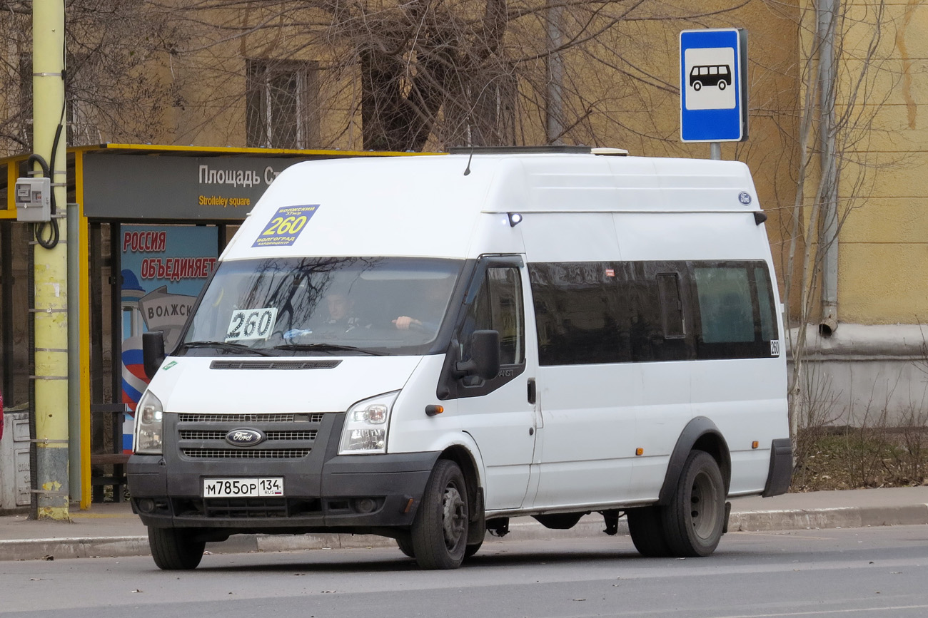 Волгоградская область, Ford Transit [RUS] (Z6F.ESF.) № М 785 ОР 134