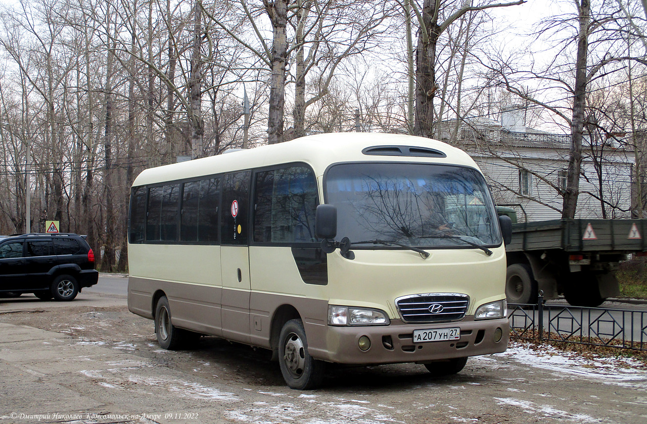 Хабаровский край, Hyundai County Gold № А 207 УН 27