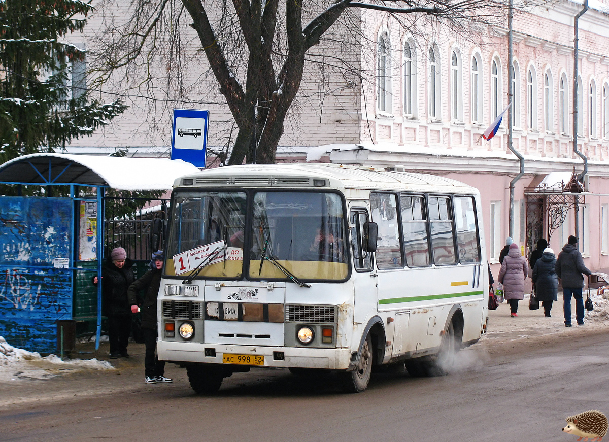 Нижегородская область, ПАЗ-32054 № АС 998 52