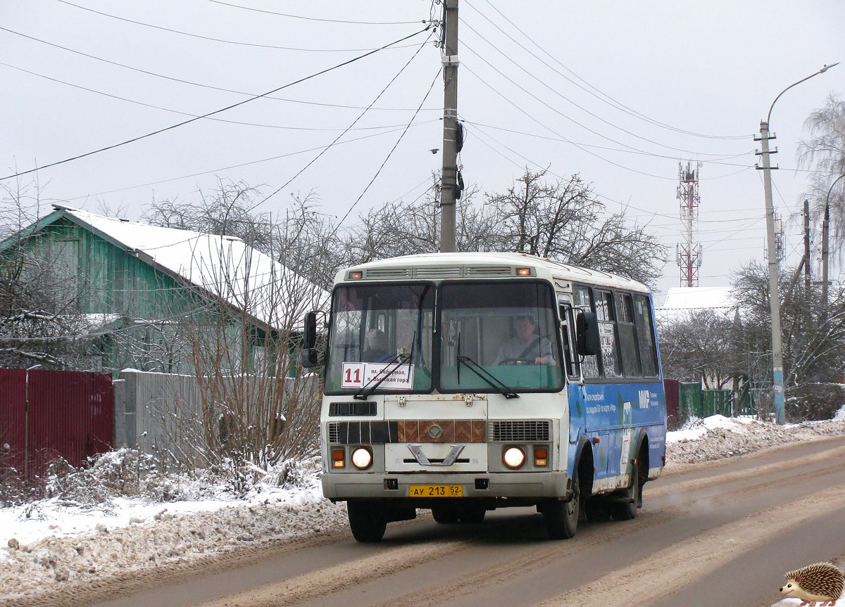 Нижегородская область, ПАЗ-32054 № АУ 213 52