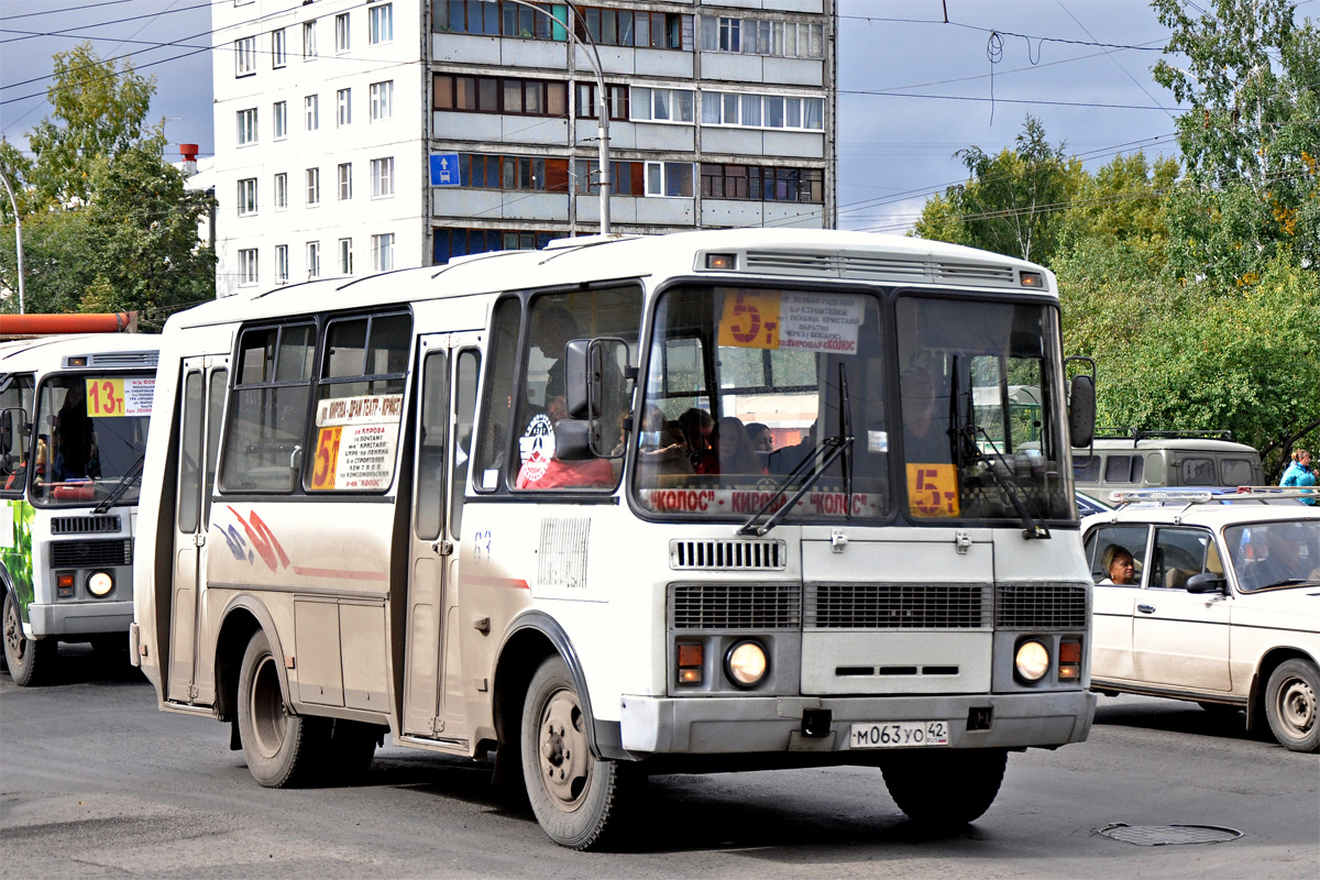 Кемеровская область - Кузбасс, ПАЗ-32054-07 № 063