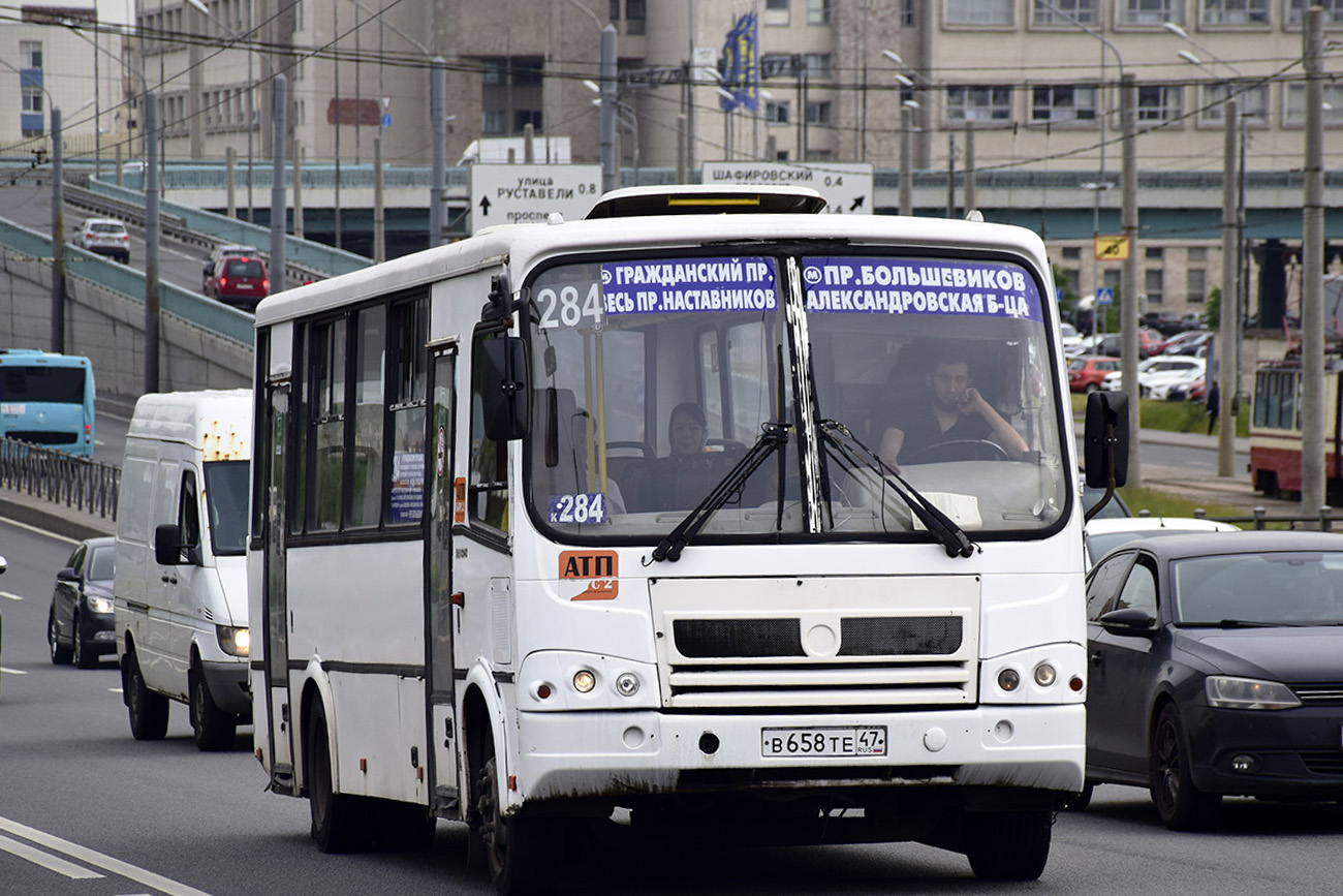 Санкт-Петербург, ПАЗ-320412-04 № В 658 ТЕ 47