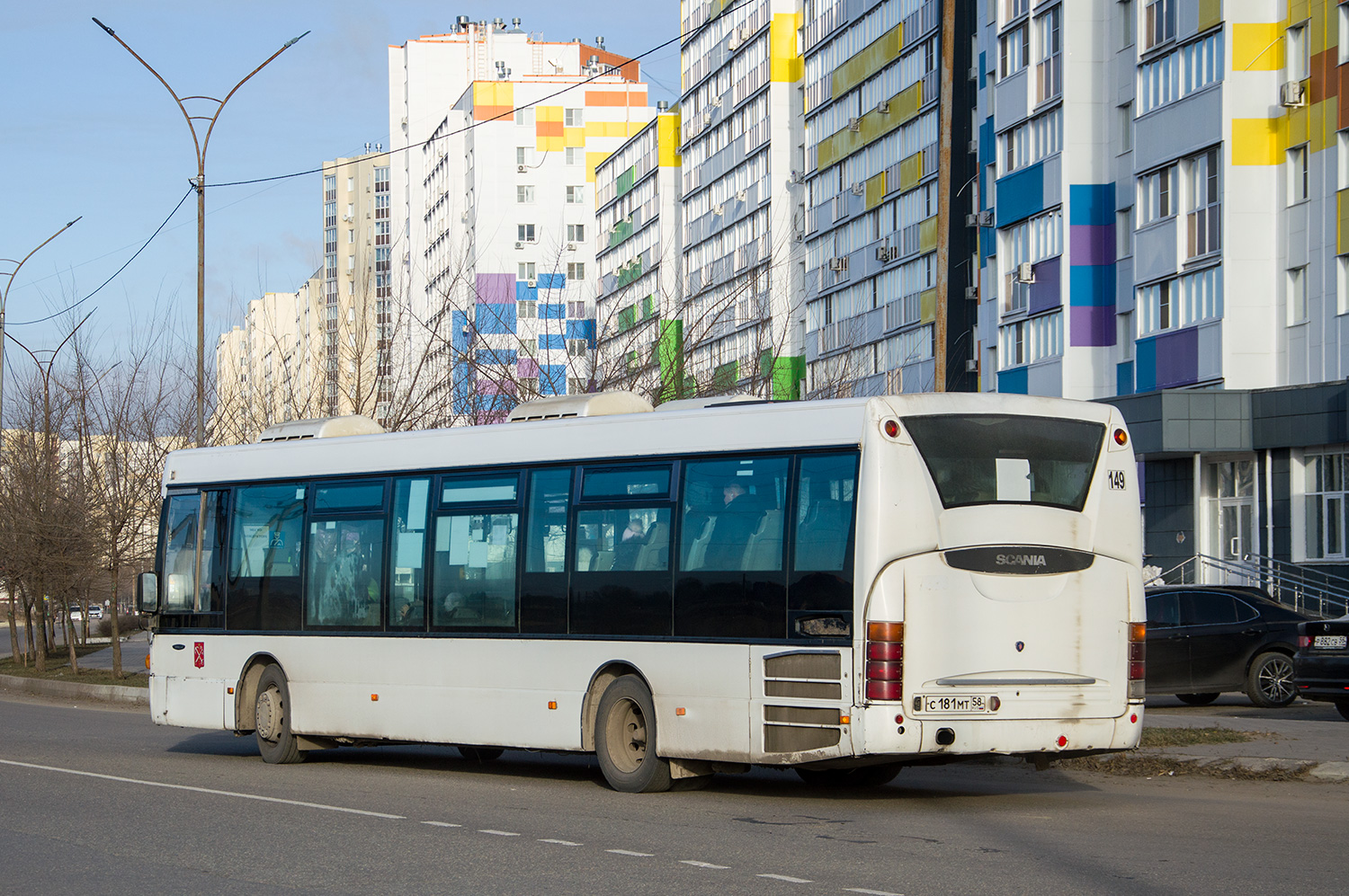 Пензенская область, Scania OmniLink I (Скания-Питер) № С 181 МТ 58