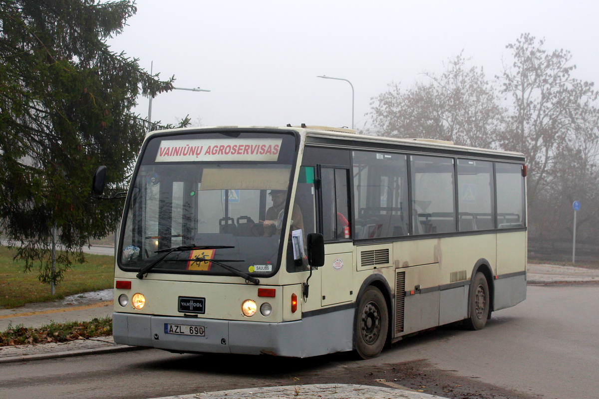 Литва, Van Hool A508 № AZL 690