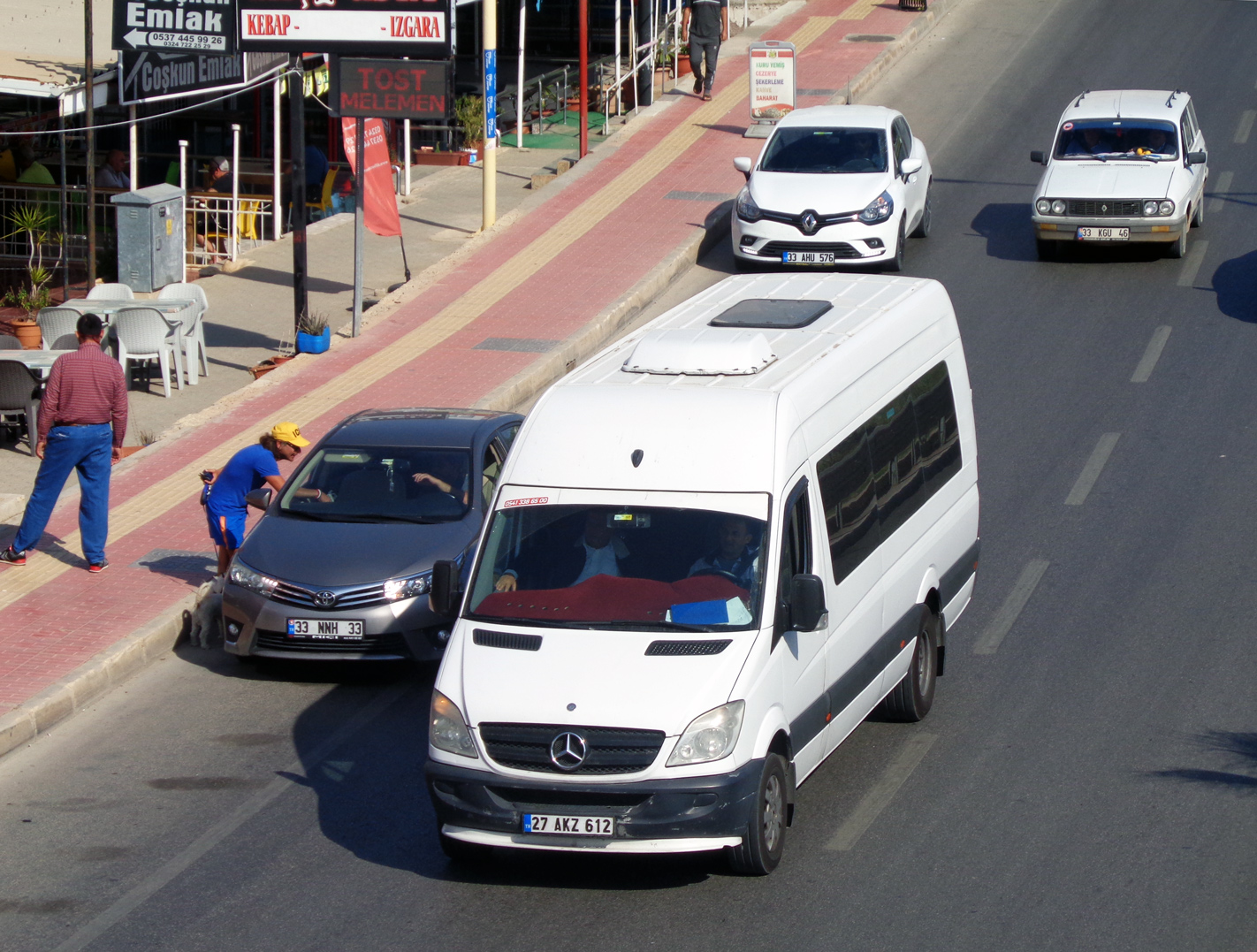 Турция, Mercedes-Benz Sprinter W904 416CDI № 27 AKZ 612