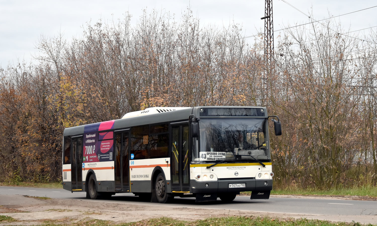 Московская область, ЛиАЗ-5292.60 № 124042