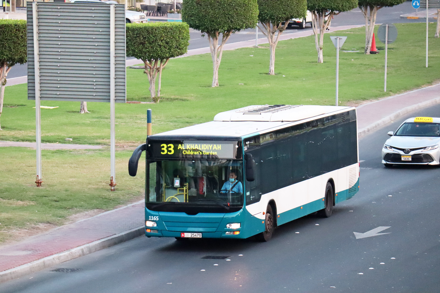 Apvienotie Arābu Emirāti, MAN A21 Lion's City NL313 № 1165