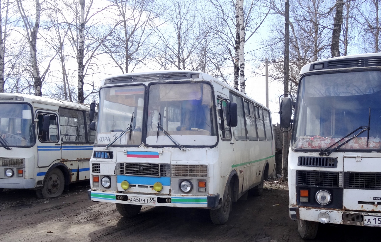 Тверская область, ПАЗ-3205-110 № А 450 НН 69