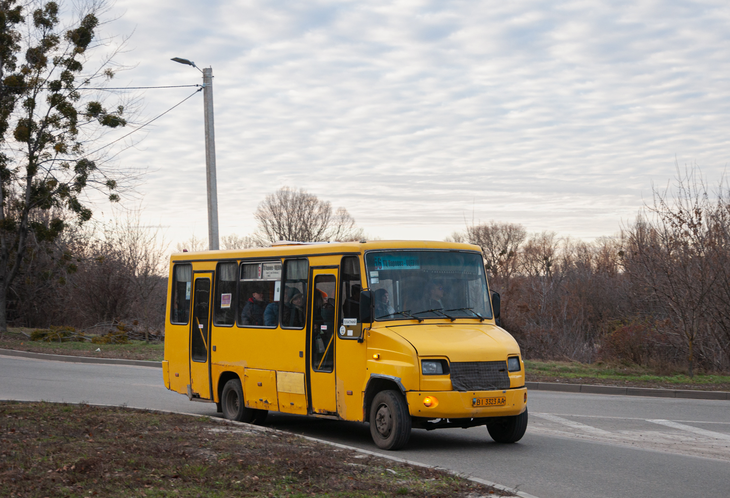 Полтавская область, ХАЗ-3230.22 "Скиф" № BI 3323 AA