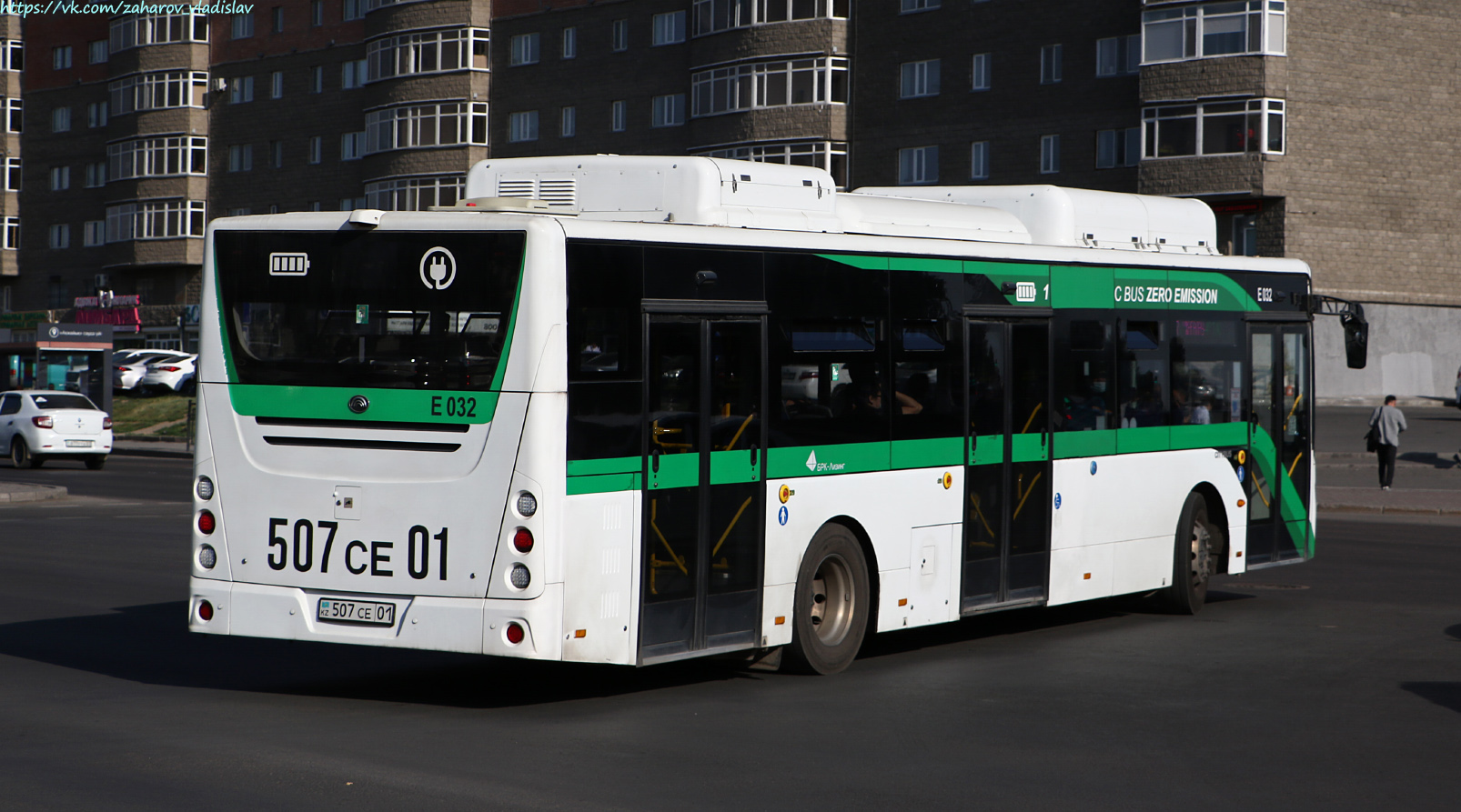 Астана, Yutong E12 (ZK6128BEVG) (СарыаркаАвтоПром) № E032