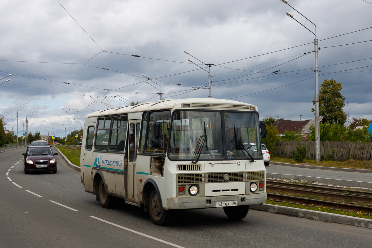 Свердловская область, ПАЗ-32053 № О 314 ХН 96