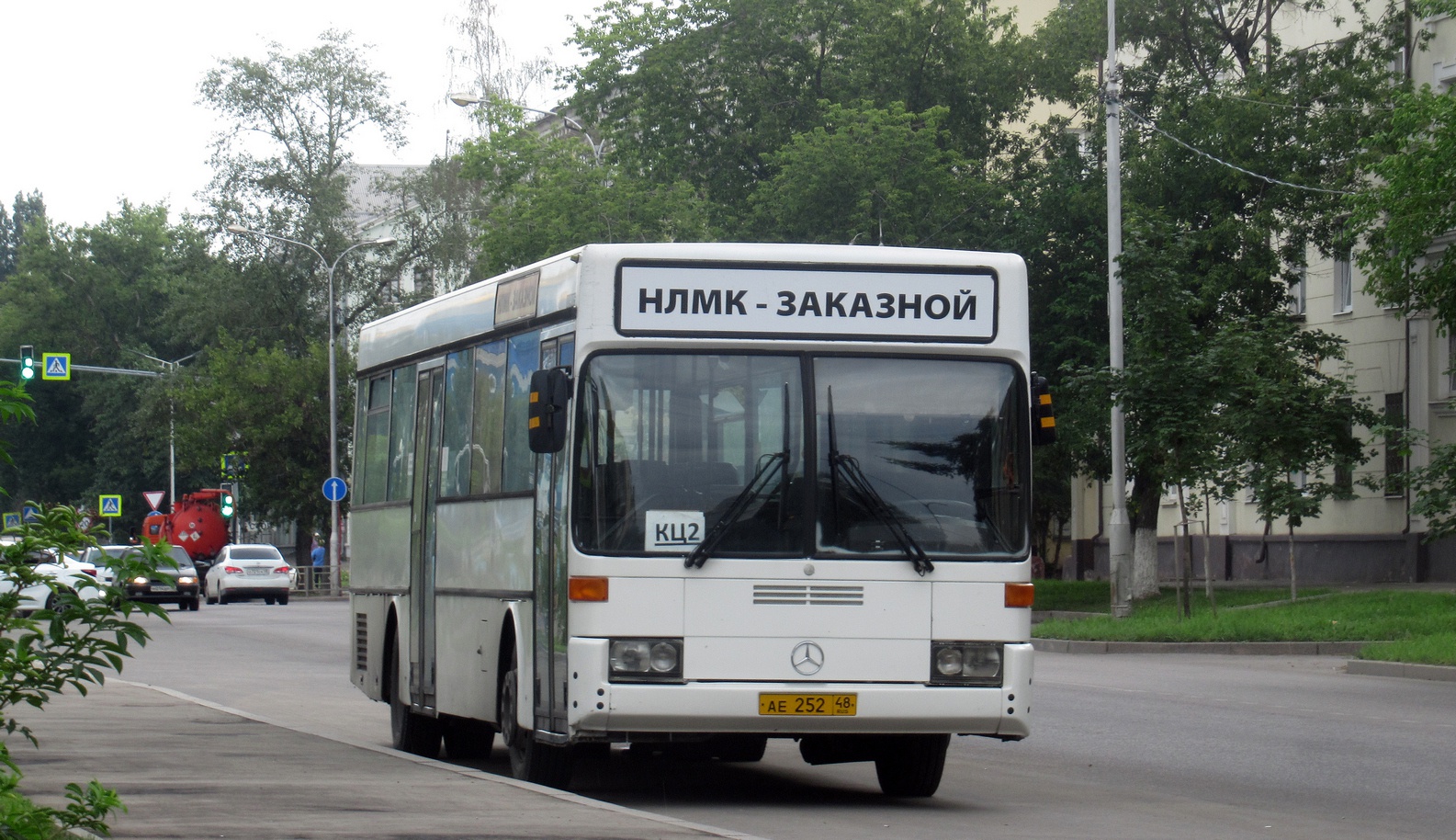 Липецкая область, Mercedes-Benz O405 № АЕ 252 48