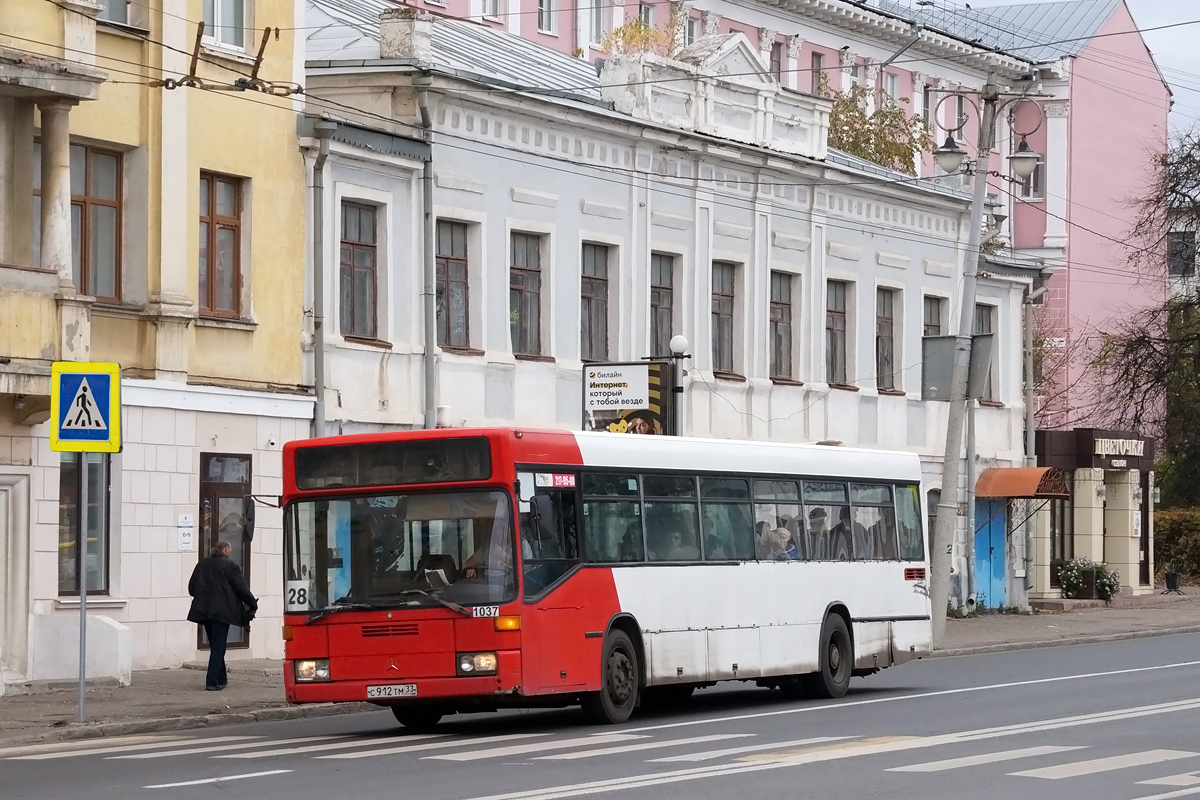 Vladimir region, Mercedes-Benz O405N č. 1037