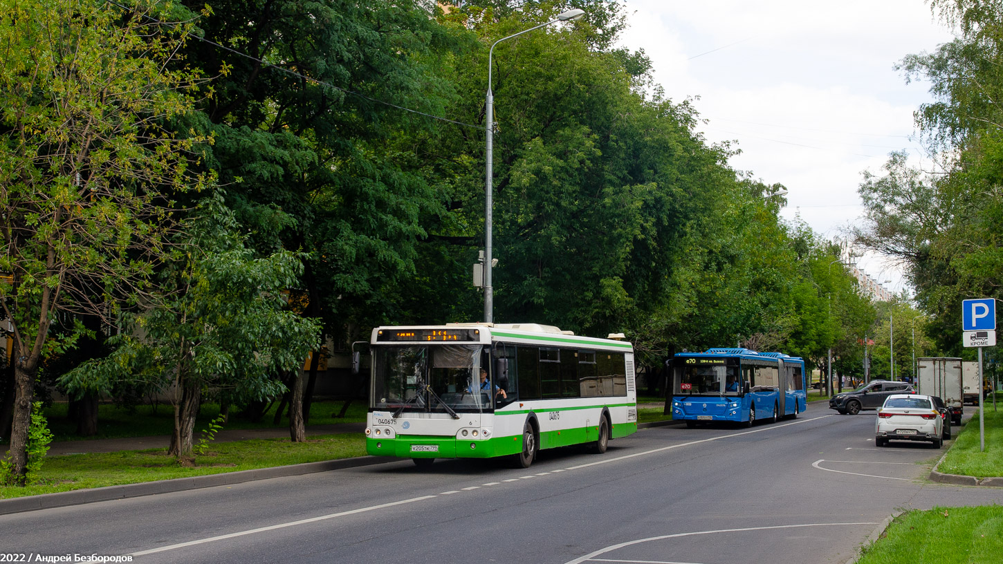 Москва, ЛиАЗ-5292.22 (2-2-2) № 040675