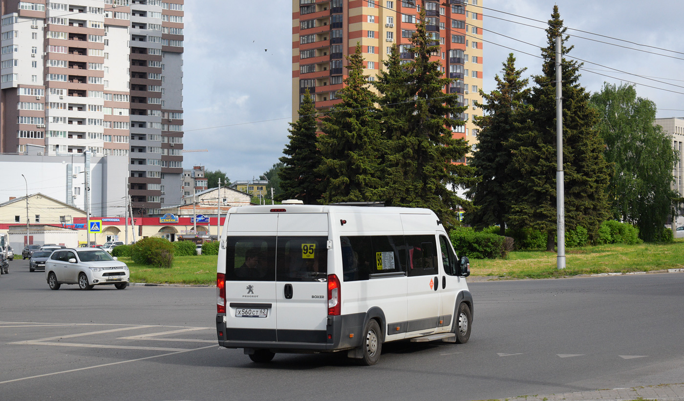 Рязанская область, Автодом-21080* (Peugeot Boxer) № Х 560 СТ 62