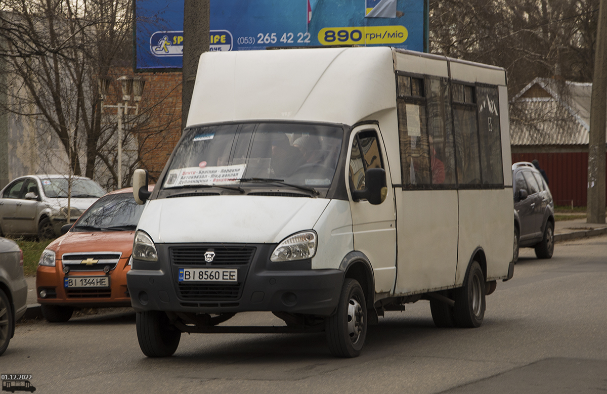 Полтавская область, Рута СПВ-17 № BI 8560 EE