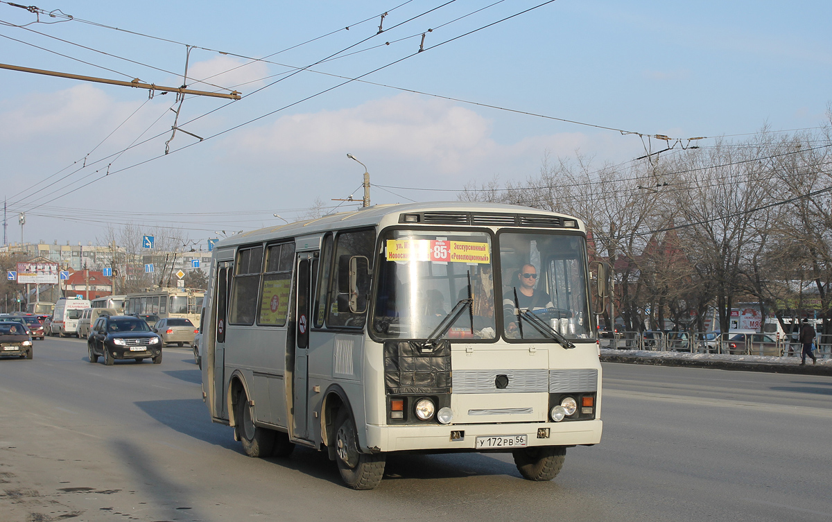 Chelyabinsk region, PAZ-32054 č. У 172 РВ 56