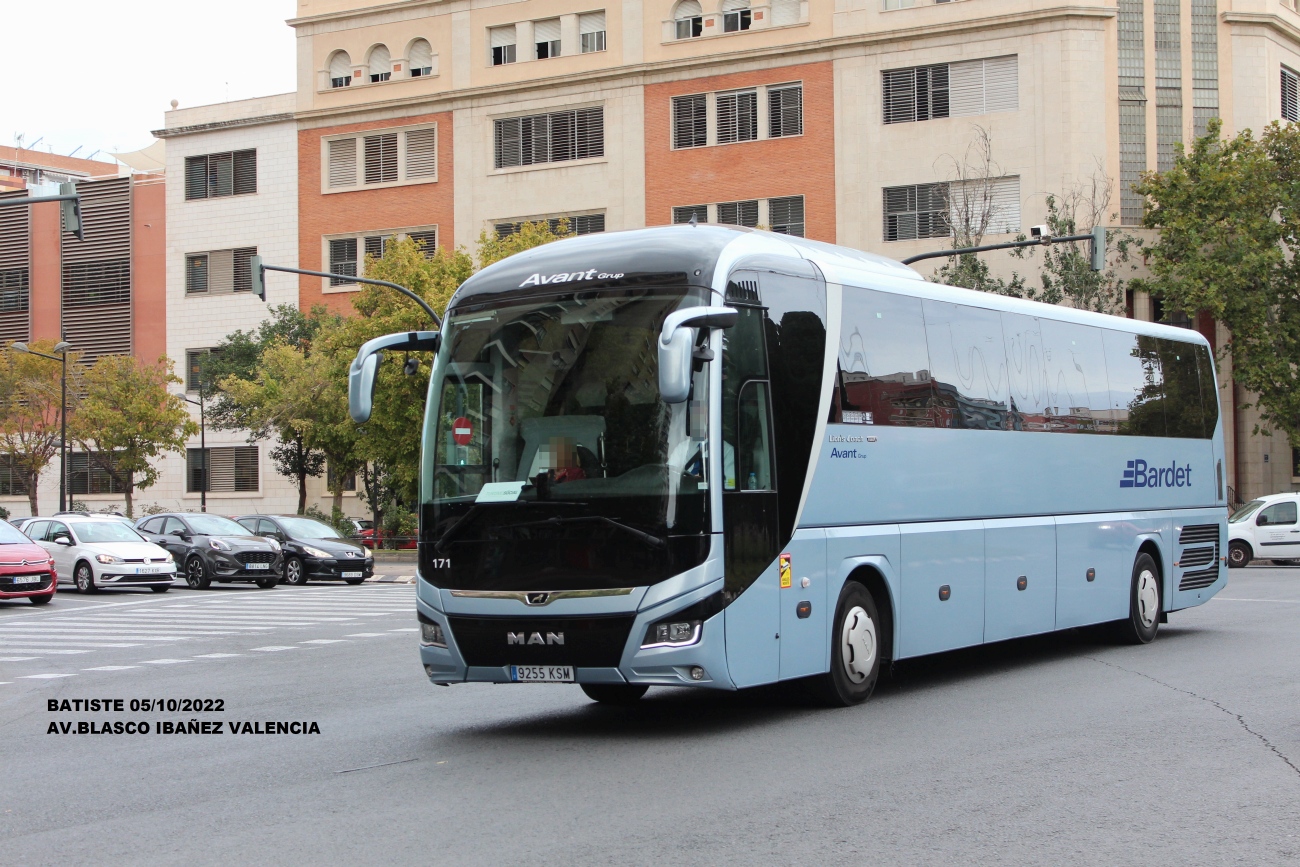 Hiszpania, MAN R10 Lion's Coach C RHC424 C Nr 171