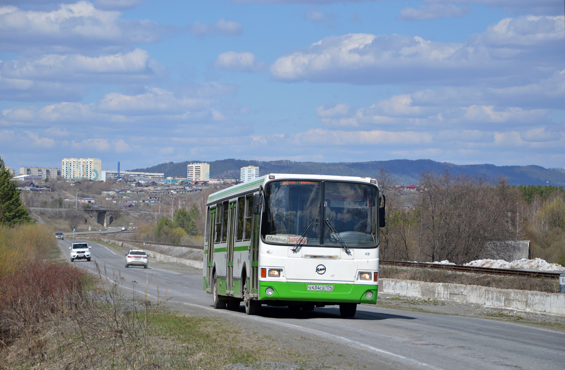 Челябинская область, ЛиАЗ-5256.35 № Х 434 СЕ 174