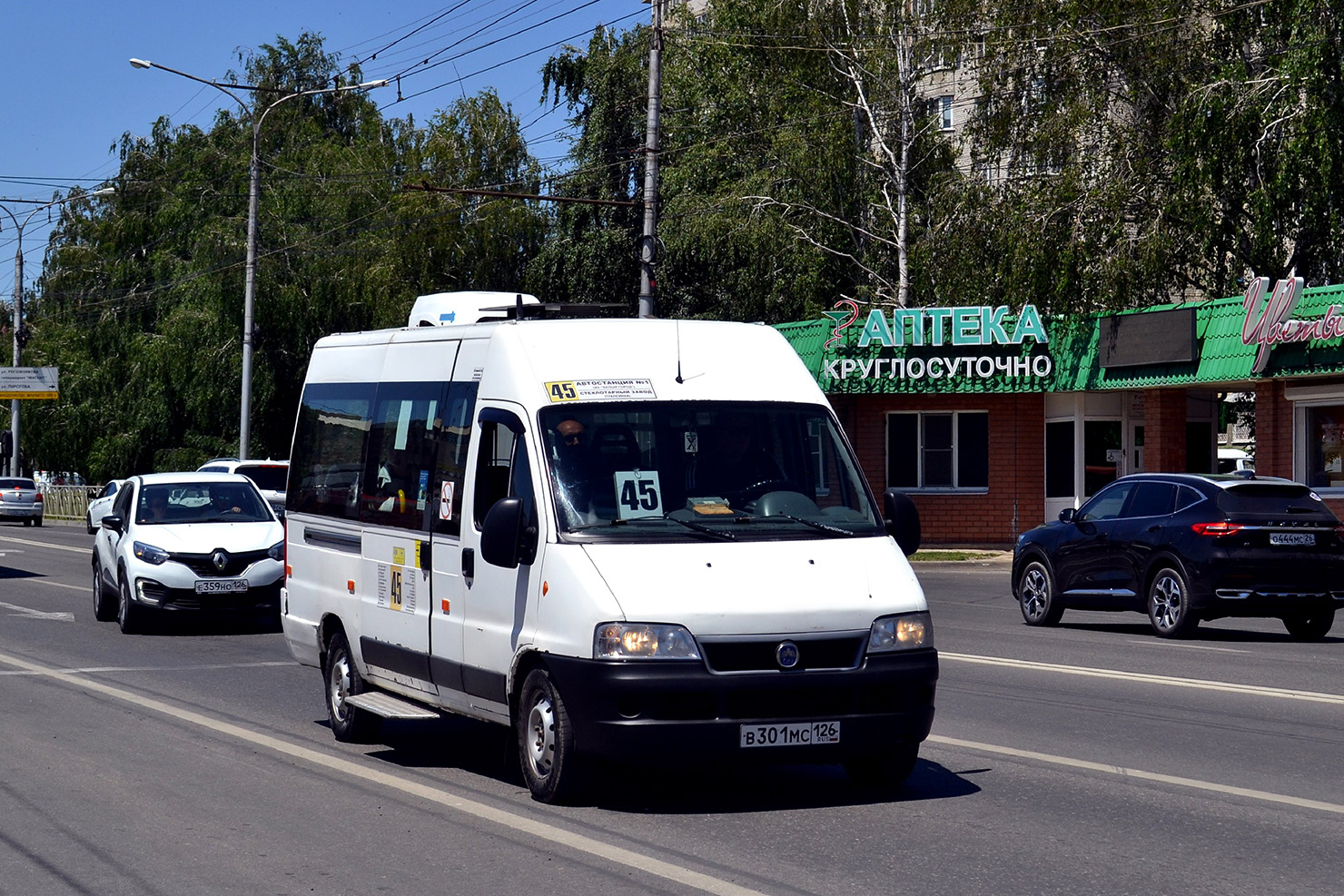 Ставропольский край, FIAT Ducato 244 CSMMC-RLL, -RTL № В 301 МС 126