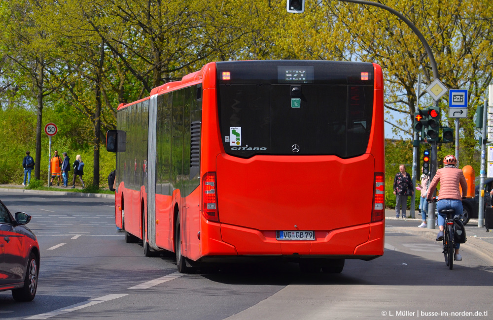 Mecklenburg-Vorpommern, Mercedes-Benz Citaro C2 G № 79