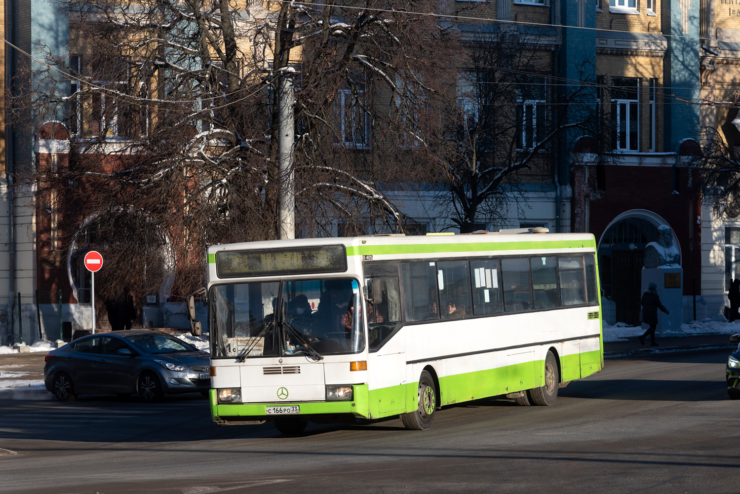 Владимирская область, Mercedes-Benz O405 № С 166 РО 33