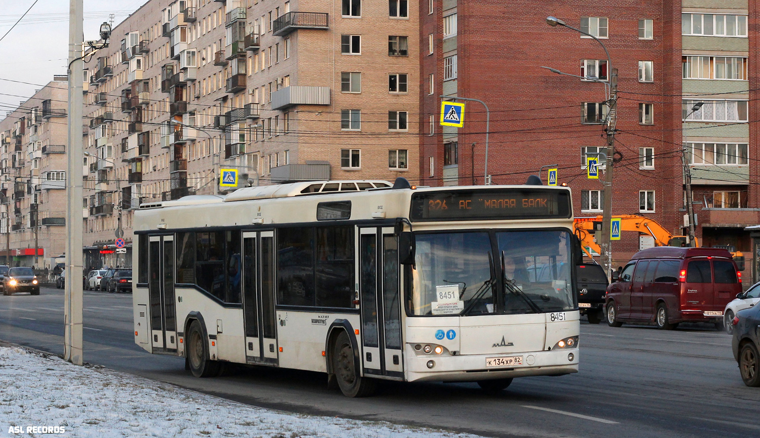 Санкт-Петербург, МАЗ-103.486 № 8451