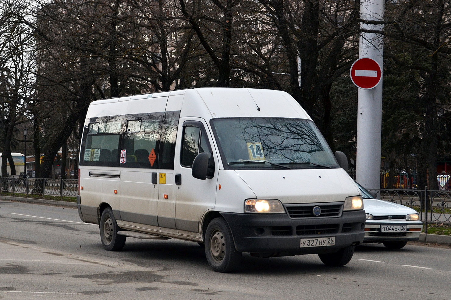 Ставропольский край, FIAT Ducato 244 [RUS] № У 327 НУ 26