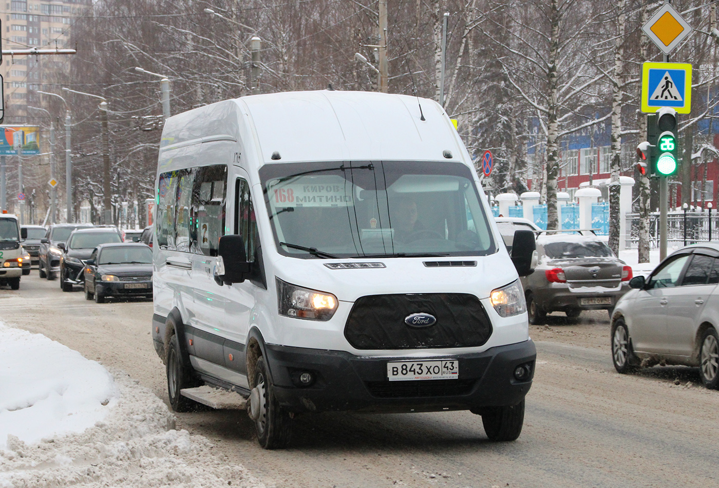 Кировская область, Ford Transit FBD [RUS] (X2F.ESG.) № х765