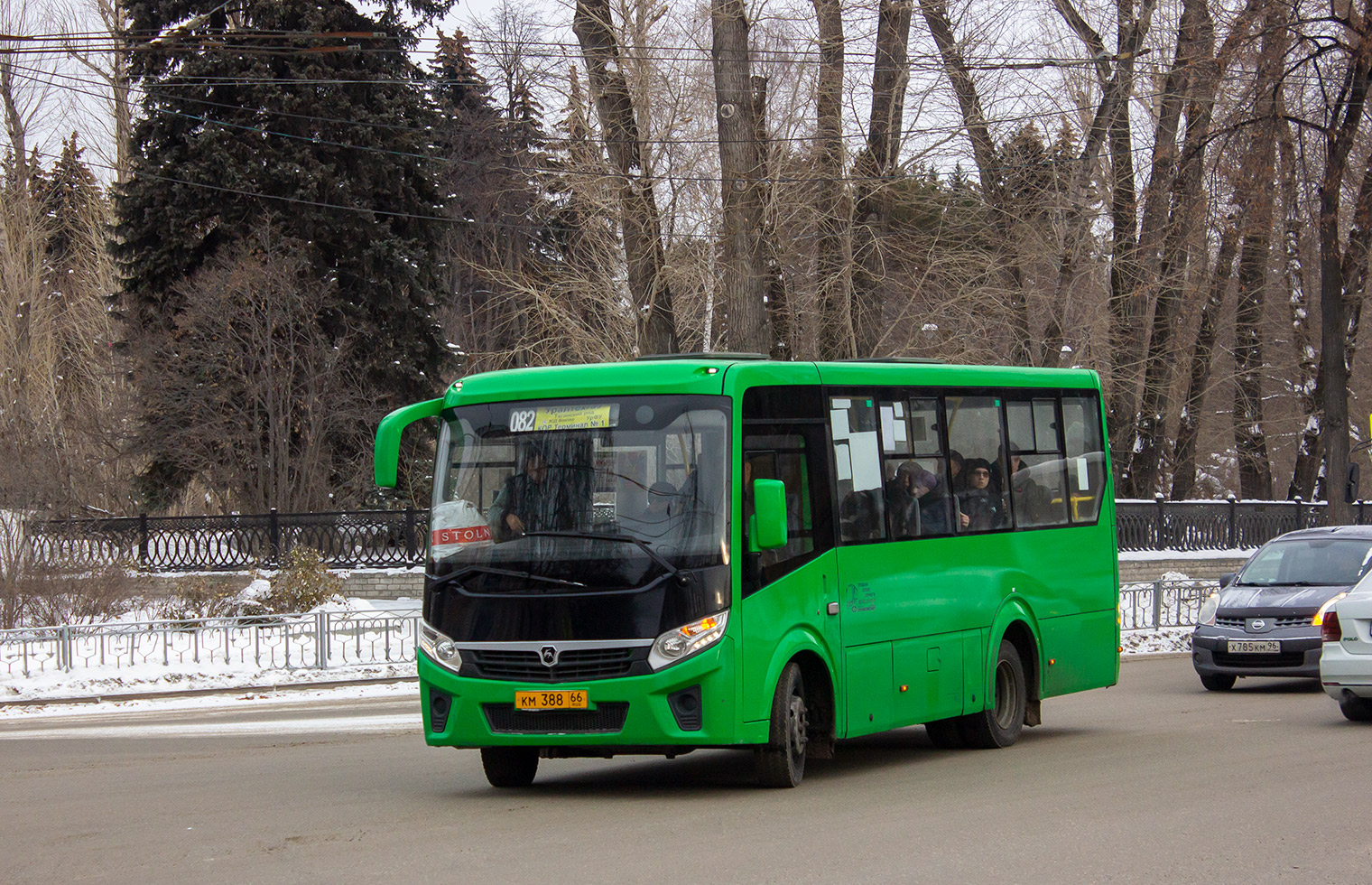 Свердловская область, ПАЗ-320435-04 "Vector Next" № КМ 388 66