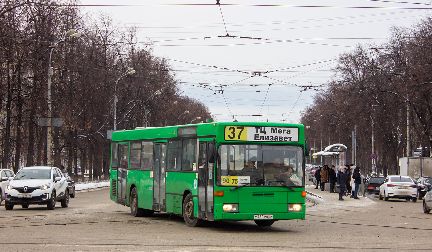 Свердловская область, Mercedes-Benz O405N № У 780 РО 96