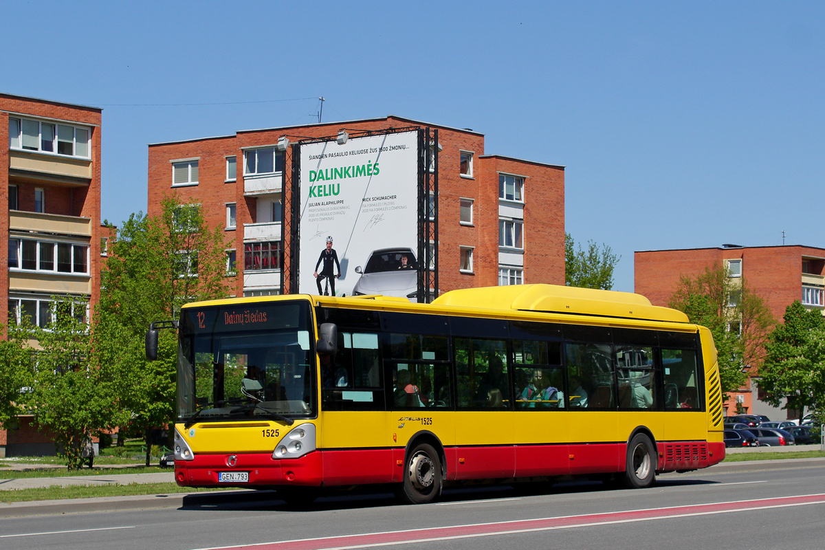 Литва, Irisbus Citelis 12M CNG № 1525