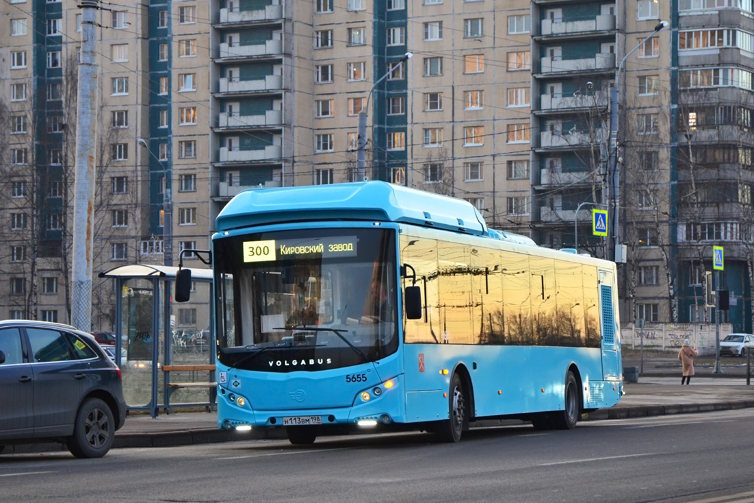 Санкт-Петербург, Volgabus-5270.G4 (CNG) № 5655