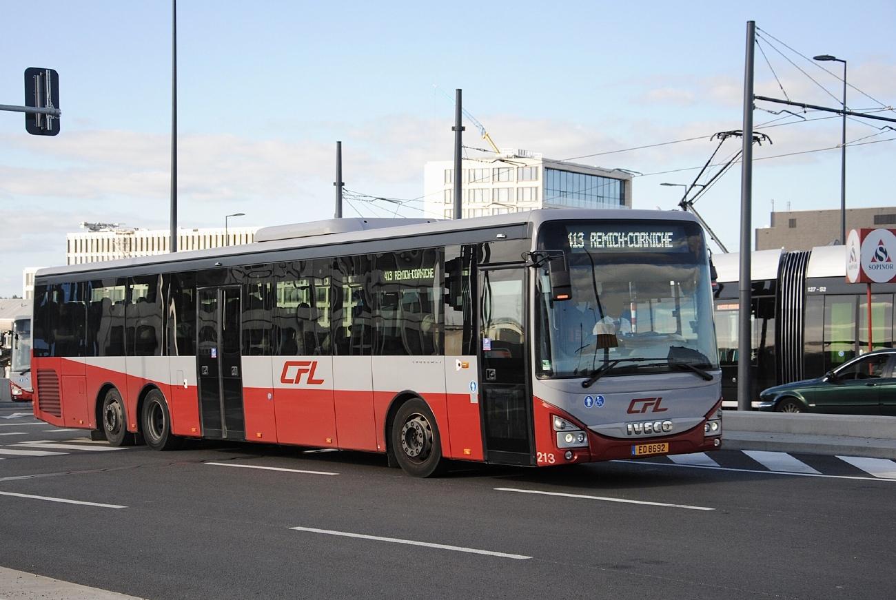 Люксембург, IVECO Crossway LE LINE 14.5M № 213