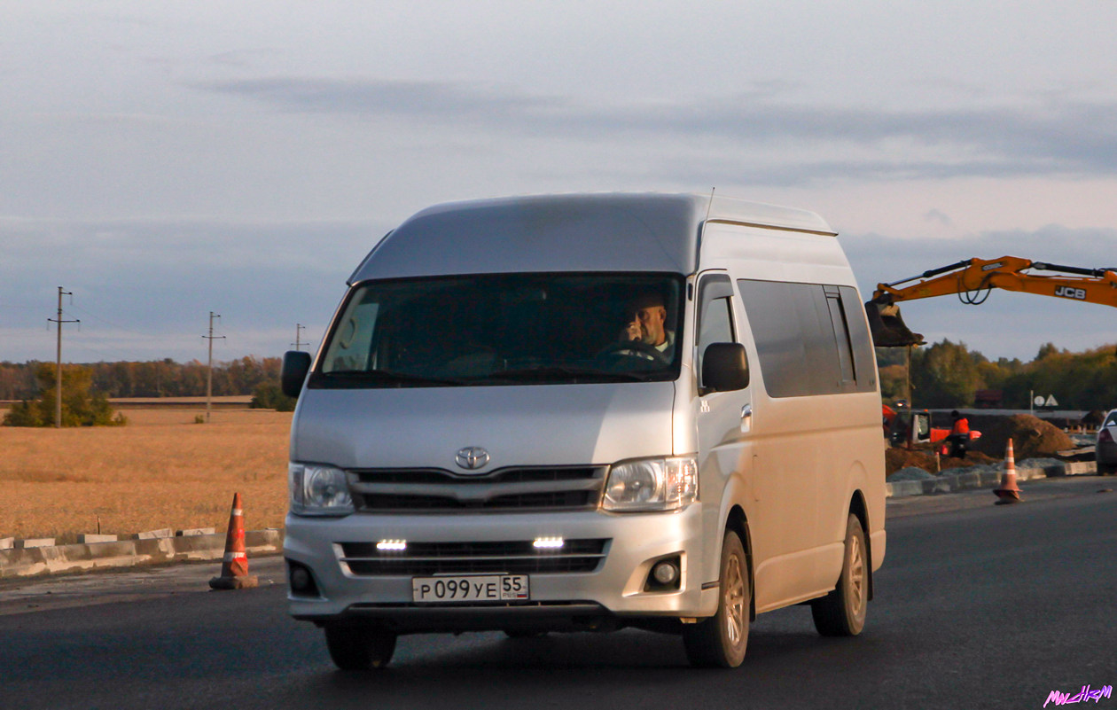 Омская область, Toyota HiAce TRH223L № Р 099 УЕ 55