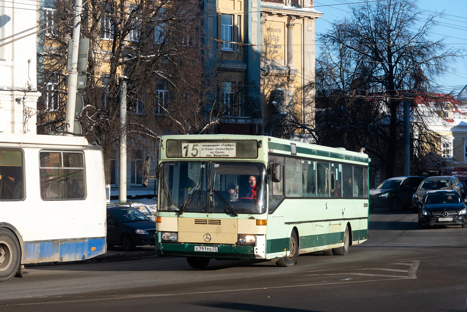 Владимирская область, Mercedes-Benz O405 № С 791 РО 33