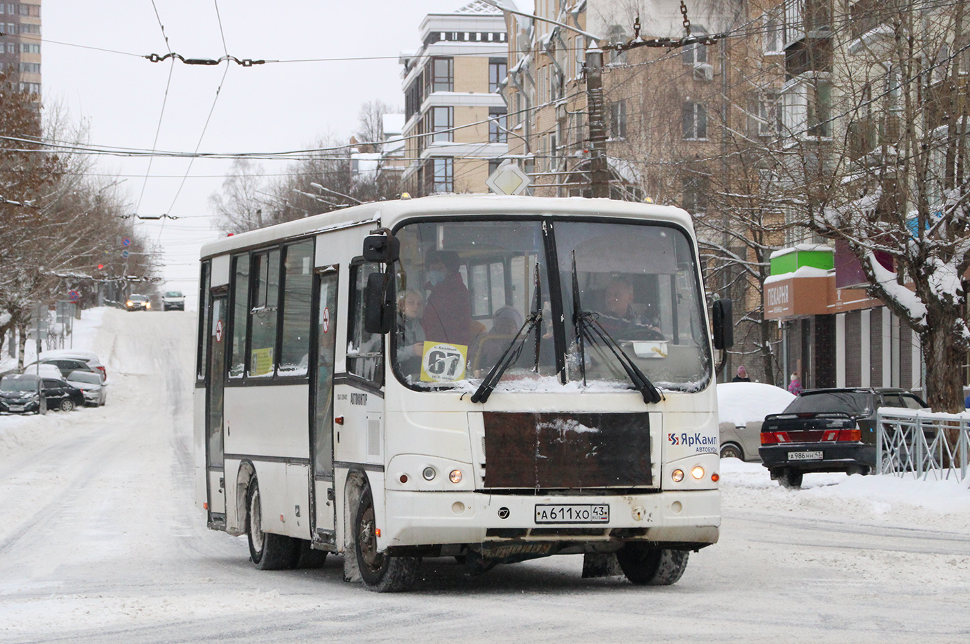 Кировская область, ПАЗ-320402-05 № А 611 ХО 43