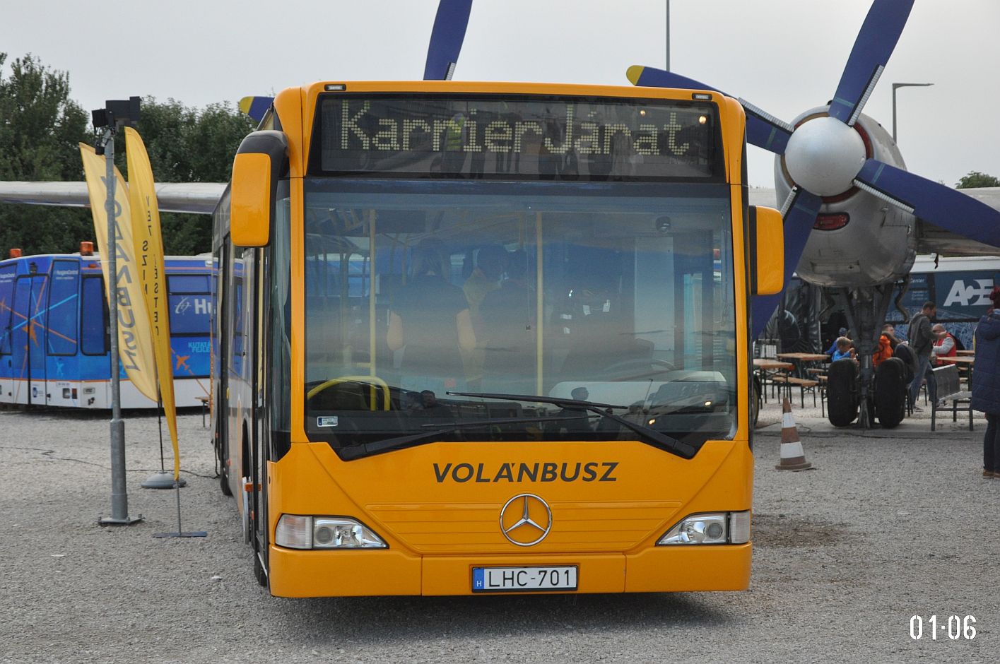Венгрия, Mercedes-Benz O530 Citaro № LHC-701; Венгрия — IV. Ikarus Találkozó, Aeropark (2022)