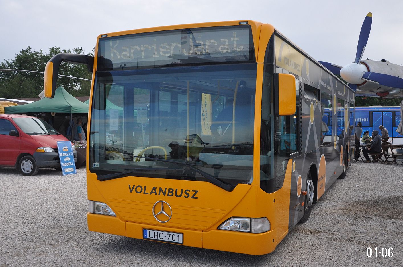 Ungarn, Mercedes-Benz O530 Citaro Nr. LHC-701; Ungarn — IV. Ikarus Találkozó, Aeropark (2022)