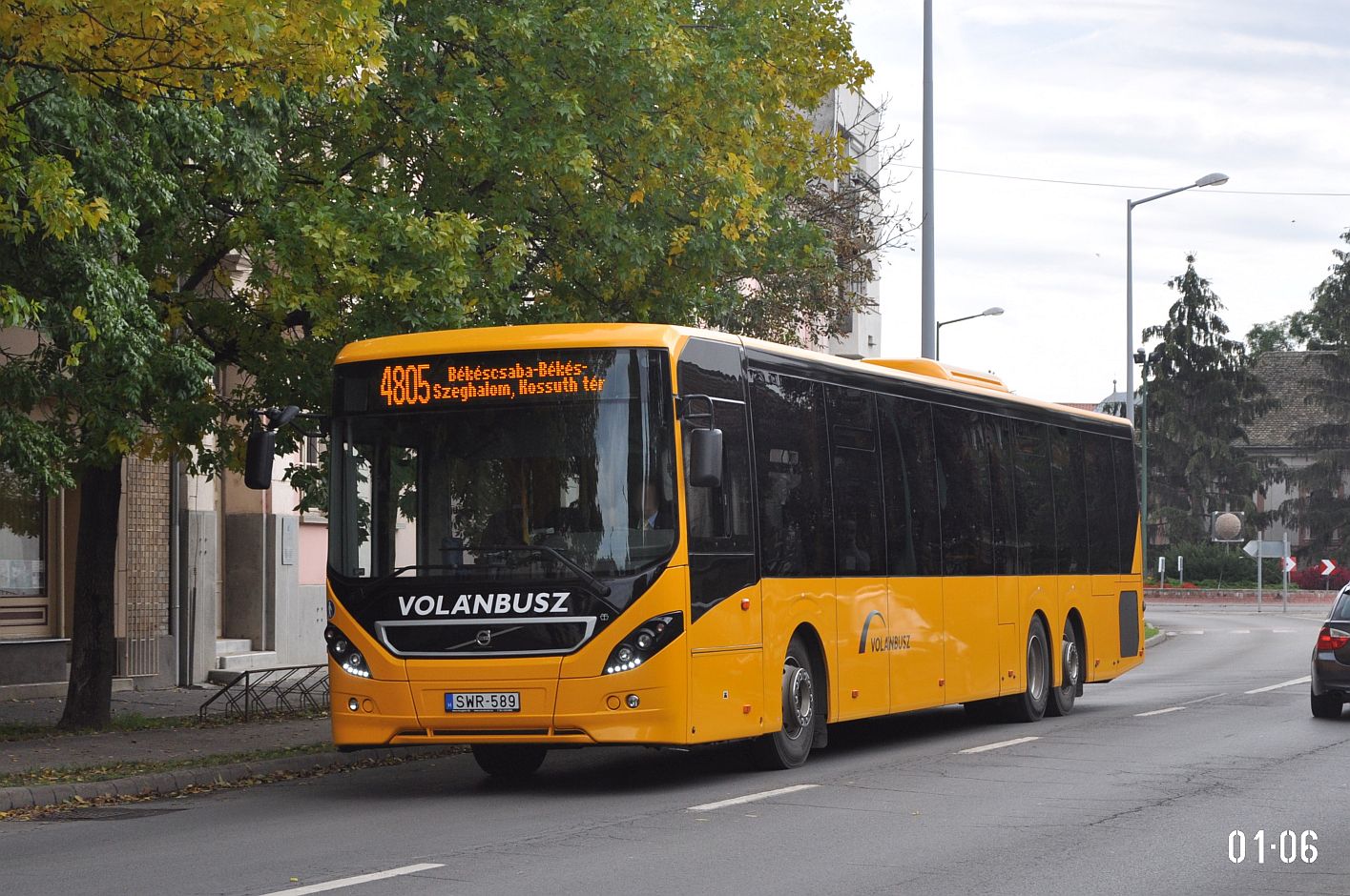 Венгрия, Volvo 8900BLE № SWR-589