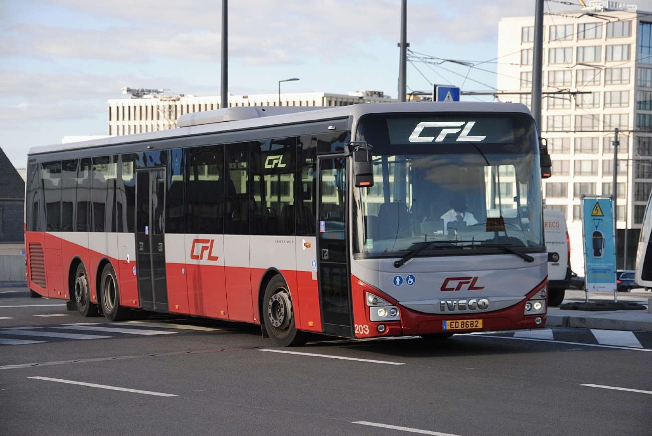 Люксембург, IVECO Crossway LE LINE 14.5M № 203