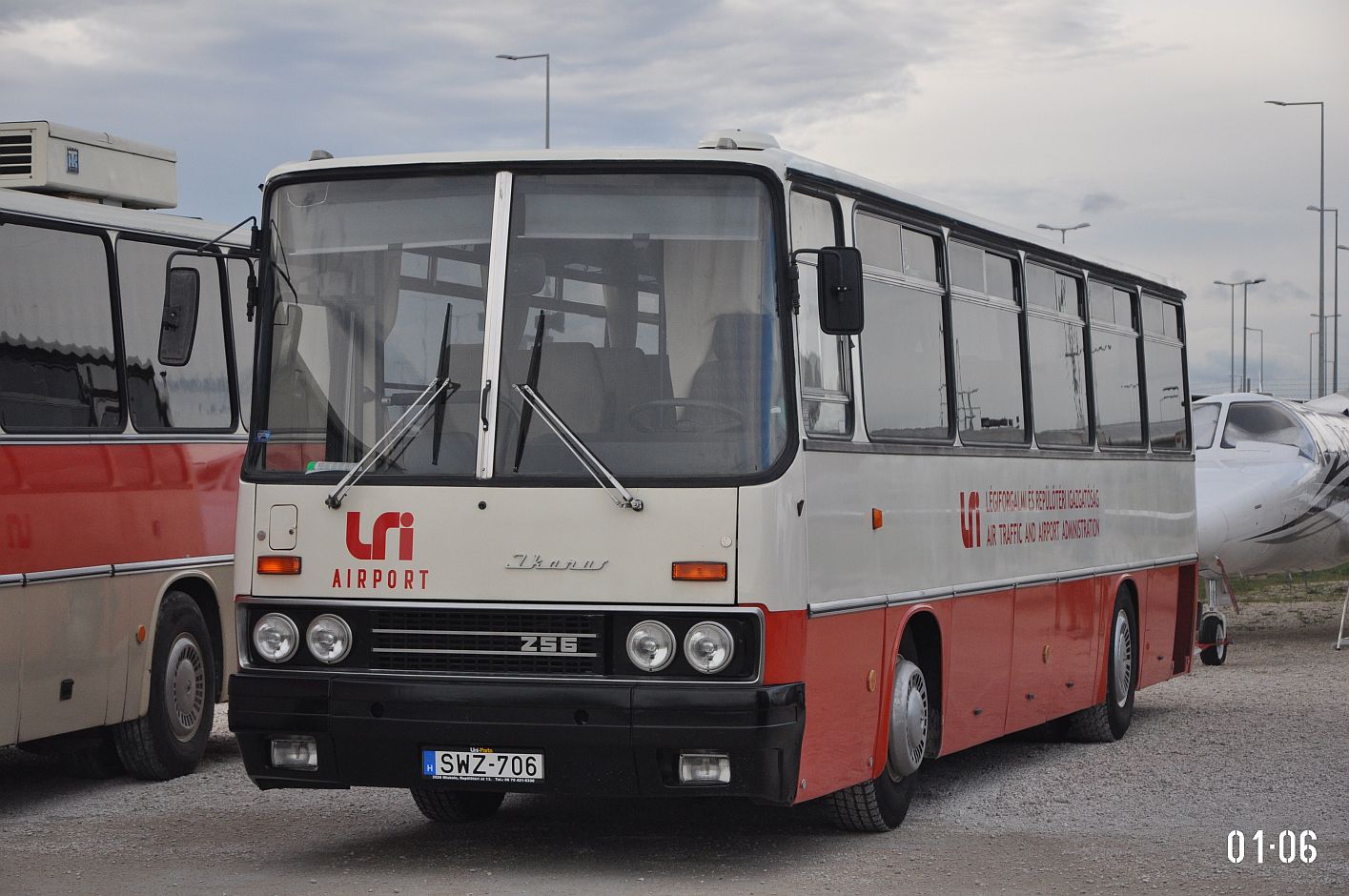 Maďarsko, Ikarus 256.50E č. SWZ-706; Maďarsko — IV. Ikarus Találkozó, Aeropark (2022)