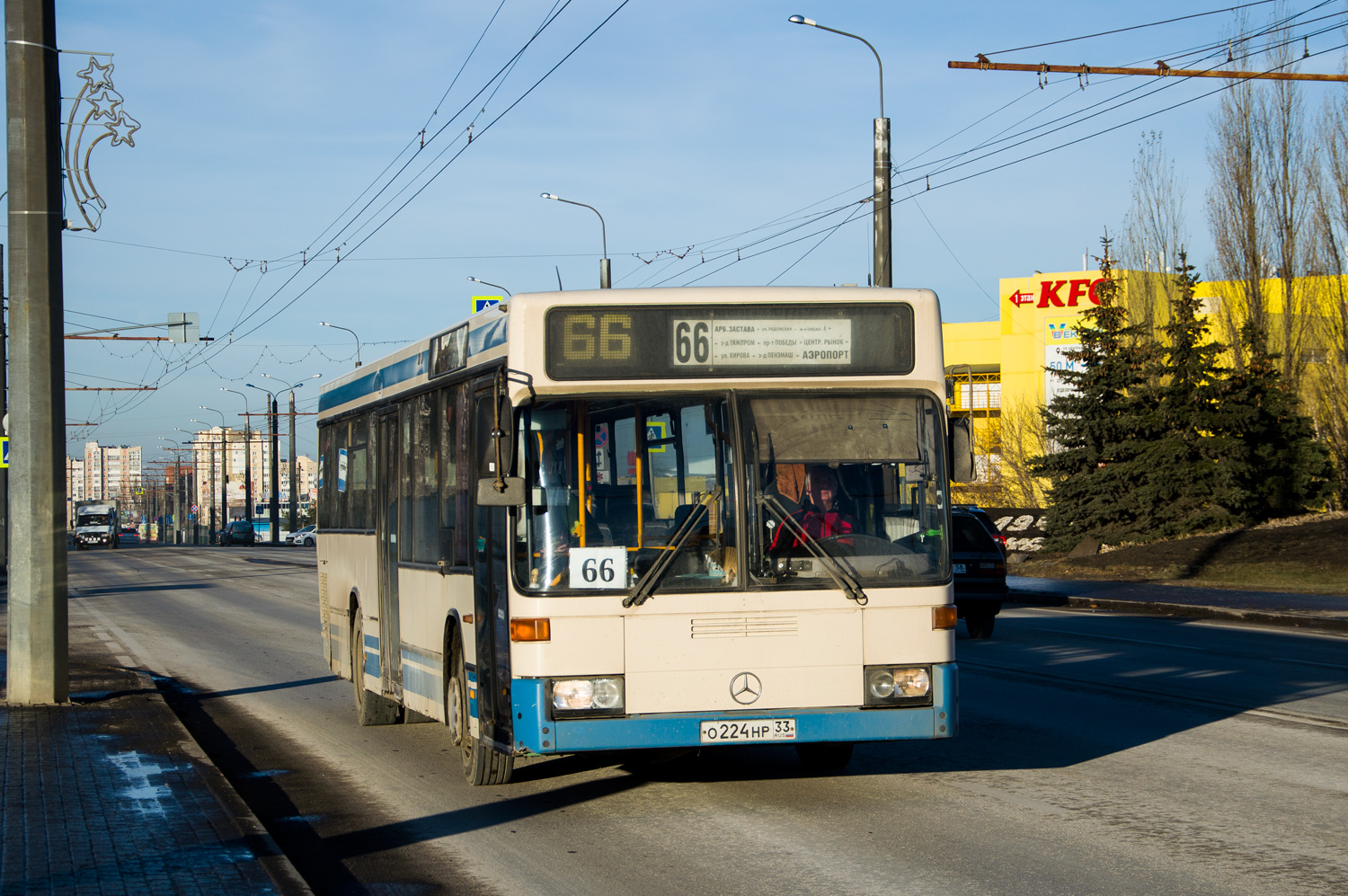 Пензенская область, Mercedes-Benz O405N2 № О 224 НР 33