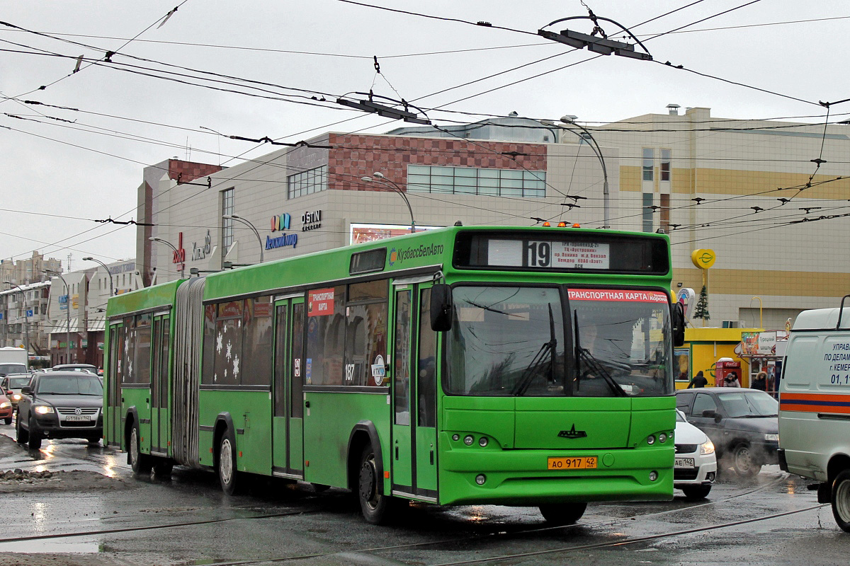 Кемеровская область - Кузбасс, МАЗ-105.465 № 187